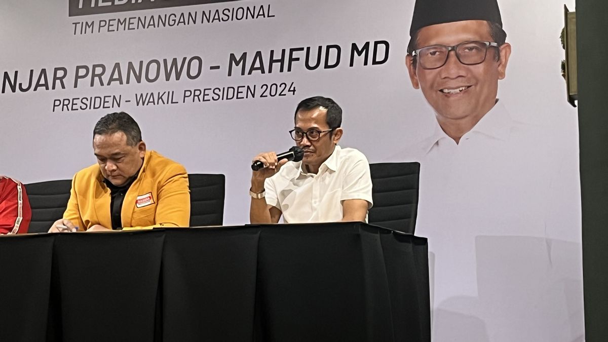 Perindo Sebut Ganjar-Mahfud MD Keok 因为Bansos:这是选举中的原子弹