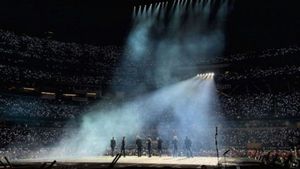 BTS Berhasil Gelar Konser Luring Pertamanya di Los Angeles