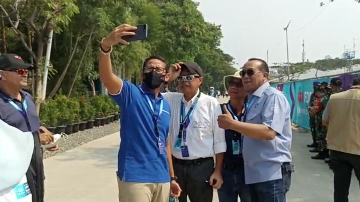 Watch Formula E Live, Sandiaga: Wants To Meet The Host For Good Luck