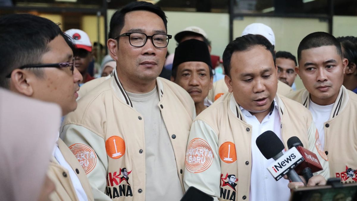 Relawan Prabowo 08 Mania Deklarasi Dukung Ridwan Kamil-Suswono