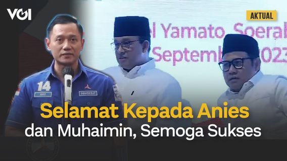 VIDEO: Cak Imin Jadi Cawapres Anies Baswedan, AHY Sampaikan ini