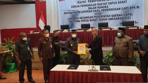 Pemprov Papua Barat Kembali Raih Predikat WTP dari BPK