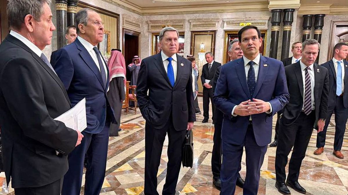 Menlu Lavrov Sebut Rusia Terbuka untuk Bertemu dengan Amerika Serikat di Riyadh