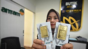 Antam's Gold Price Drops To IDR 1,694,000 Per Gram