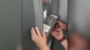 Using A Screwdriver To A Stick, These 3 People Were Desperate To Break Into The BRI ATM At The Bandung AD Military Command