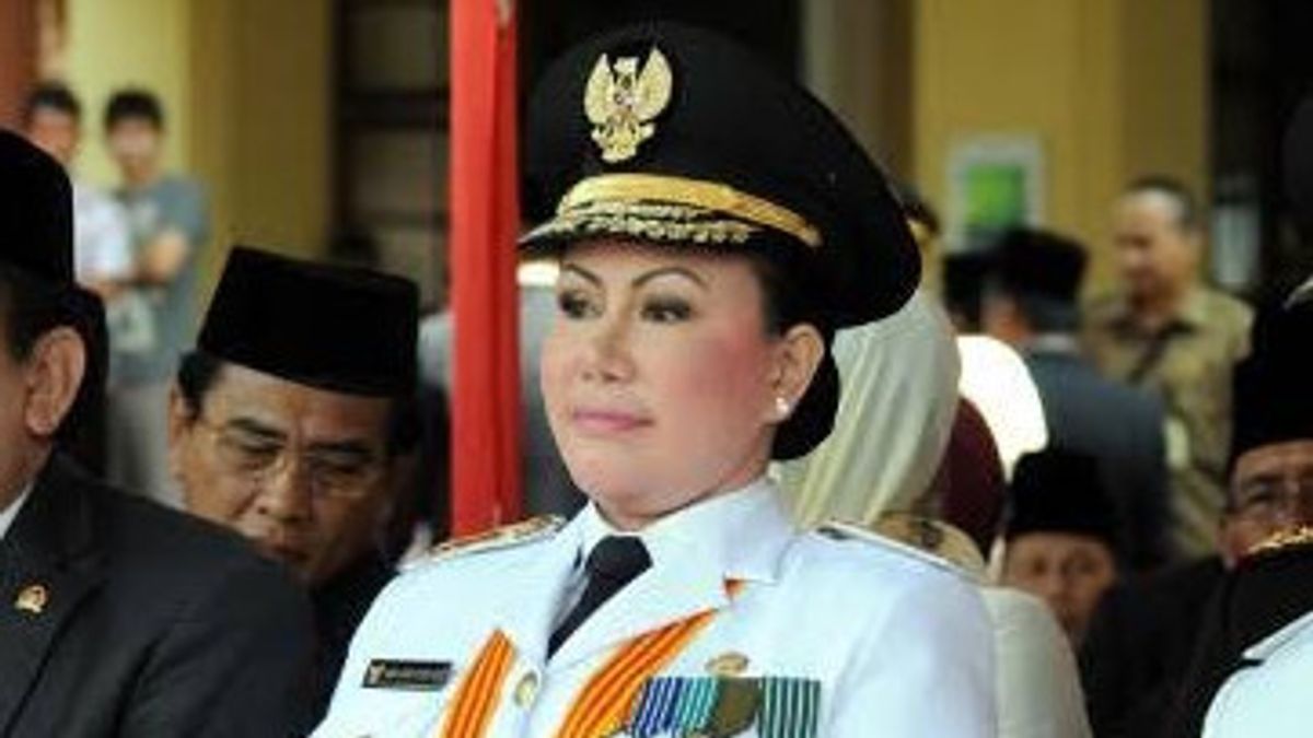 Mantan Gubernur Banten Ratu Atut Dinyatakan Bebas Bersyarat