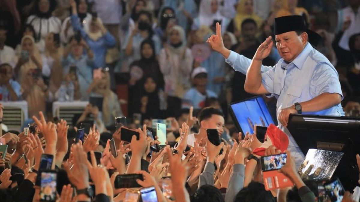 Prabowo : Ceux qui ne m'ont pas voté, y compris 01-03, je vais continuer à épargner