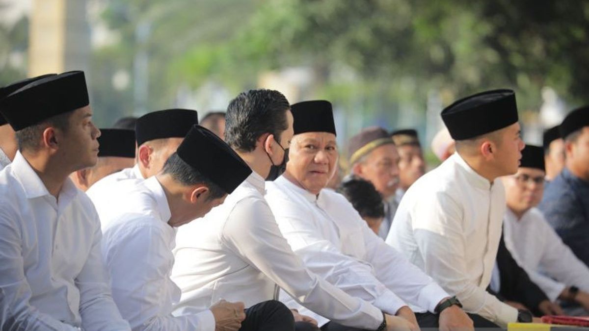 Defense Minister Prabowo Defines Eid Al-Fitr As Momentum For Self-Introspection