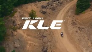 Kawasaki Goda Pencinta Motor Petualang  Lewat Bocoran KLE Terbaru