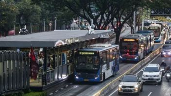 Labor Demo In DPR, Transjakarta Diverts A Number Of Service Routes