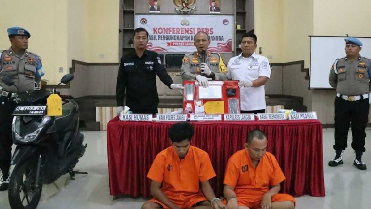 Polres Langsa Aceh Gagalkan Peredaran 1 Kilogram Kokain