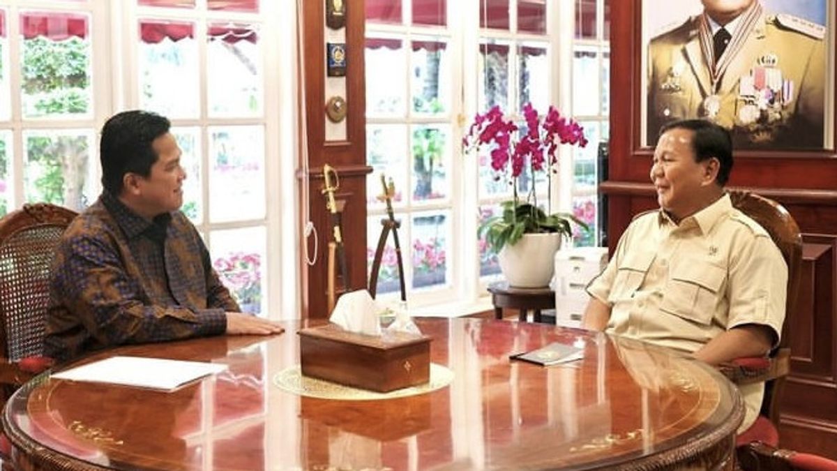 Erick Thohir Discusses 2 Hours With Prabowo, Discusses Tourism Sector Development