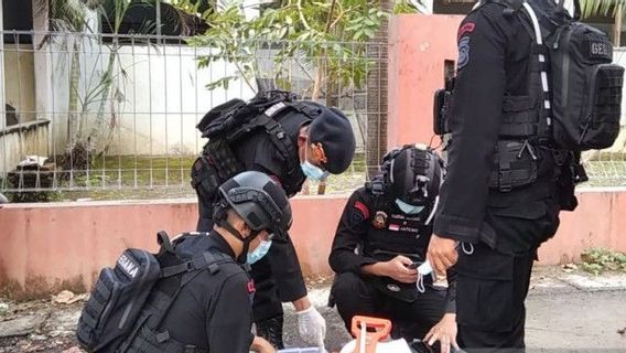 Tim Gegana Polri Turun Tangan Lakukan Penyelidikan Ledakan Bahan Petasan di Jepara