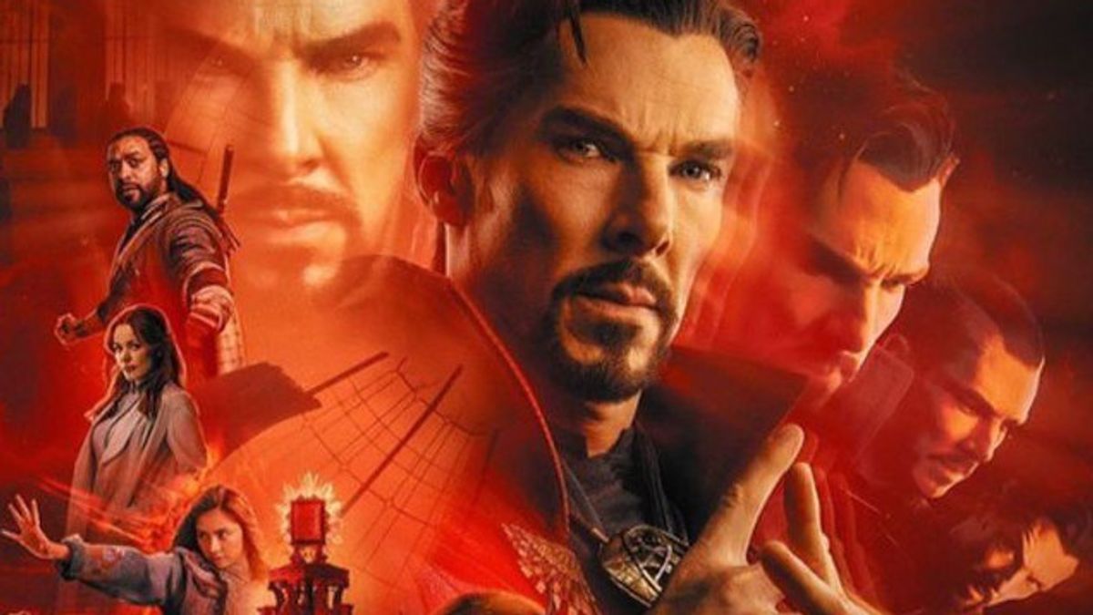 Pendapatan Film "Doctor Strange 2" Turun tapi Tetap Rajai Box Office Amerika