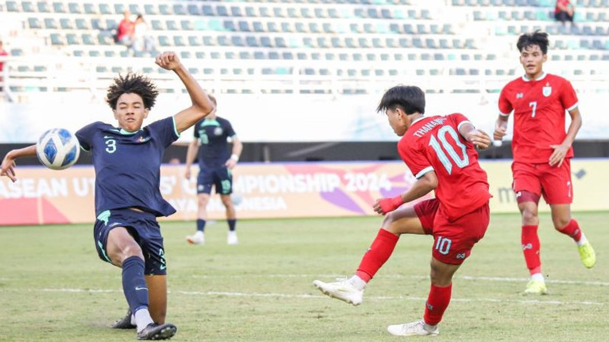 泰国U-19在1-0击败澳大利亚后晋级AFF U-19杯决赛