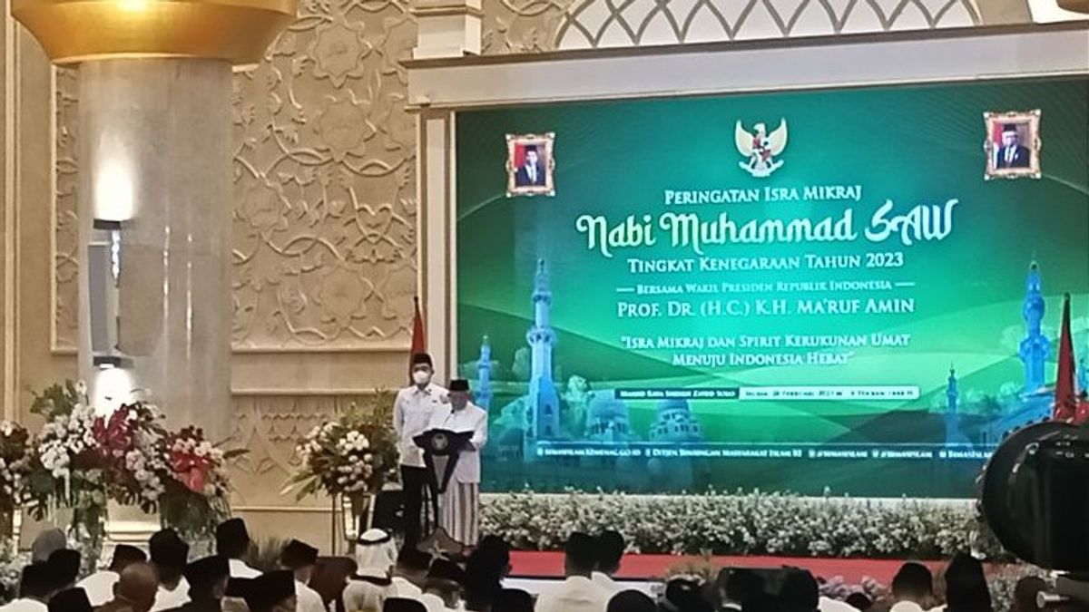 Vice President Inaugurates The Opening Of The Sheikh Zayed Surakarta Mosque To The Public