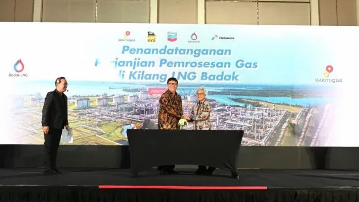 SKK Migas, Badak LNG And East Kalimantan PSC Contractor Sign Bontang Processing Agreement