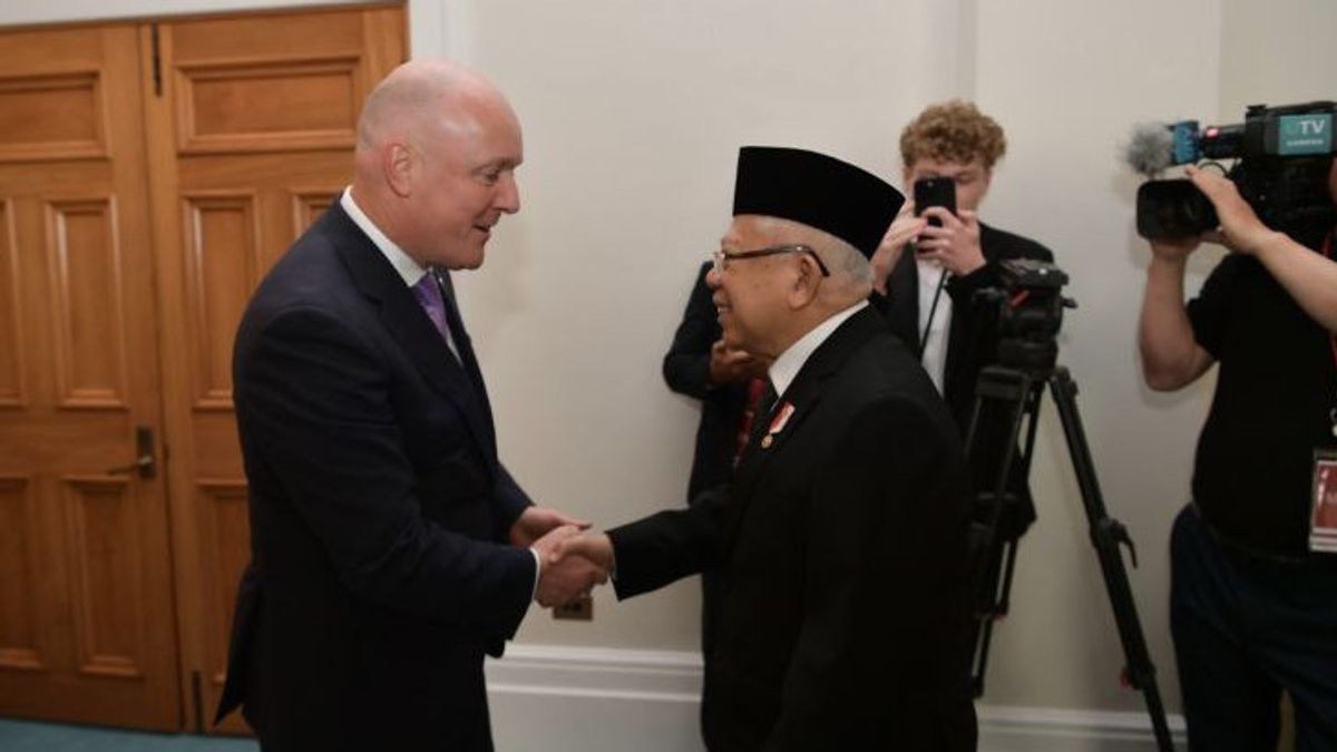Meeting Vice President Ma'ruf, New Zealand PM Congratulates The Smooth 2024 Election