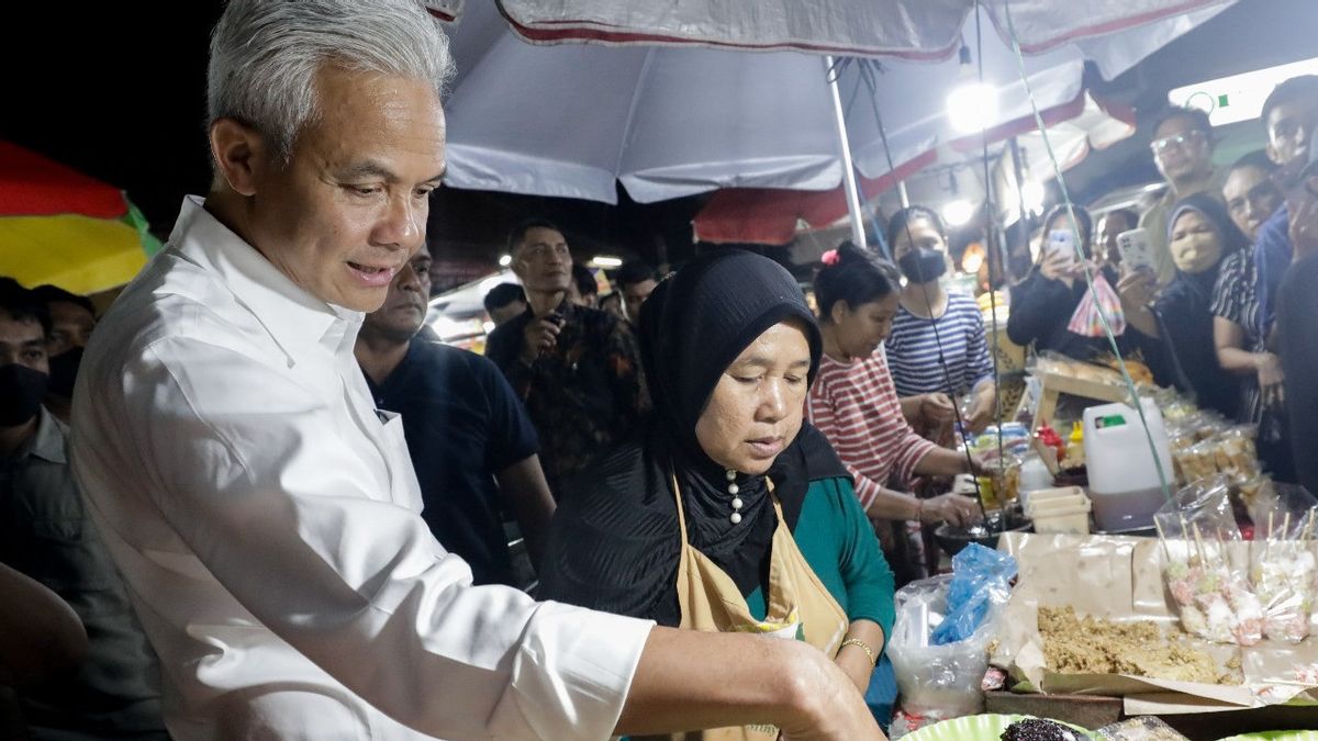 Rice Jinggo Traders Hope Their Traders Become Laris After Purchasing Ganjar