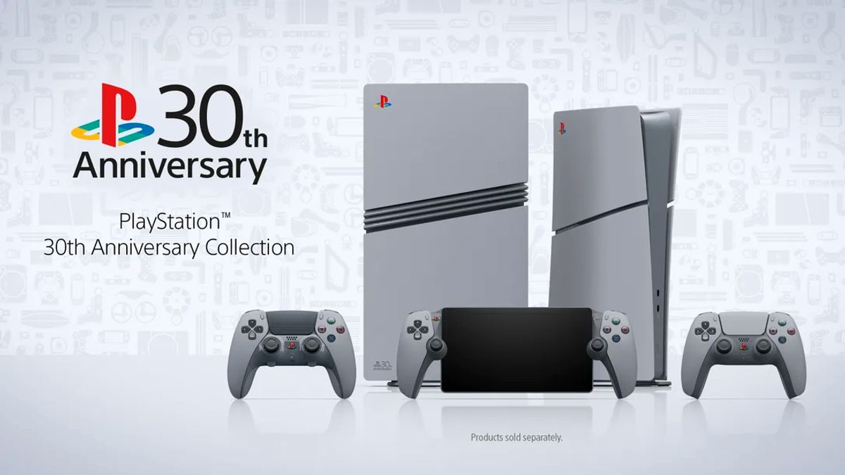 Bikin Nostalgia, Sony Rilis Konsol Koleksi Spesial Ulang Tahun PlayStation ke-30