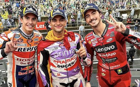 Marquez Bicara soal Pertarungan Martin dan Bagnaia di MotoGP Jepang: Sulit Melesat di Tengah Tekanan Persaingan Juara