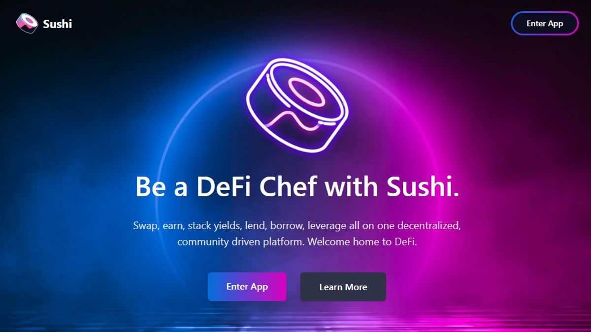 Harga Kripto SUSHI Melambung Usai SushiSwap Luncurkan Trident AMM di <i>Blockchain</i> Polygon 