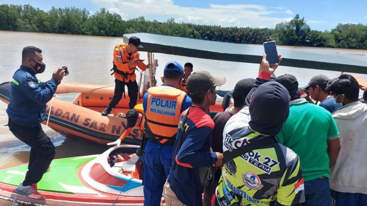 2 Korban Kecelakaan Kapal Ketingting di Bulungan Kaltara Ditemukan Tewas