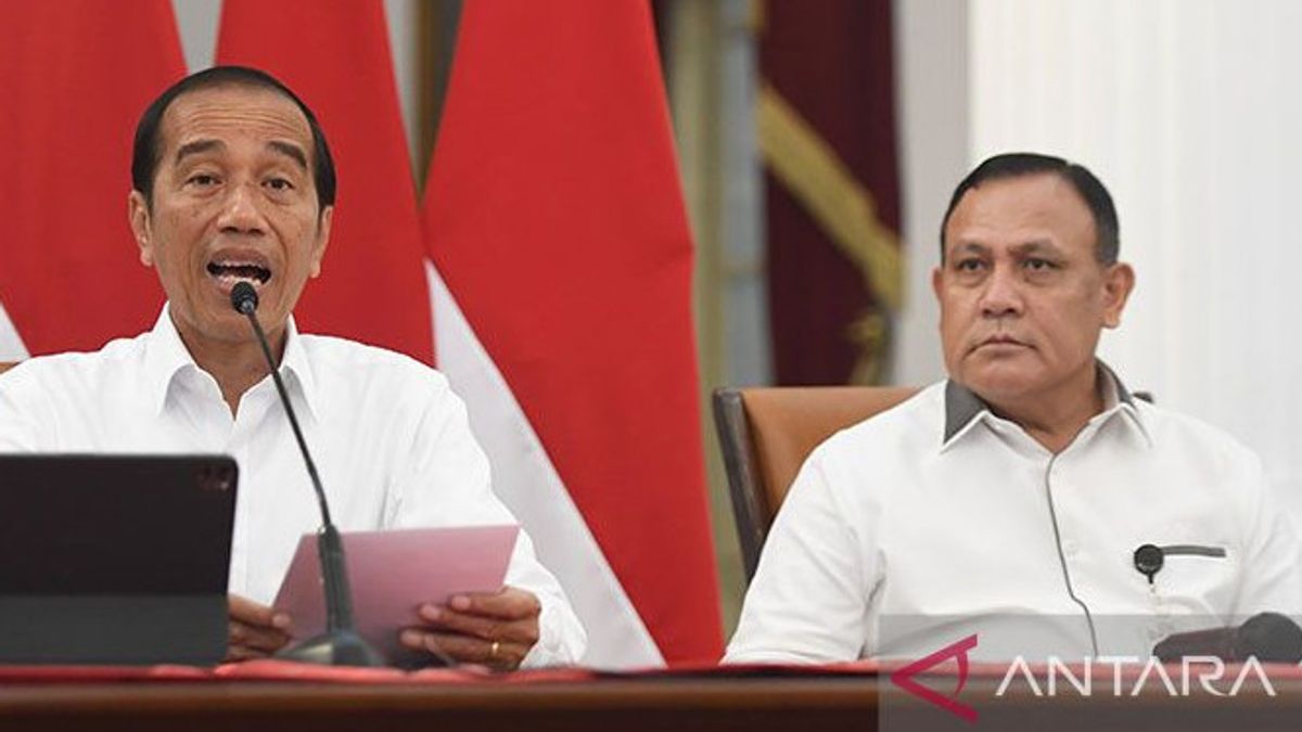 Palais : Le président Jokowi a encore besoin d'une confirmation sur le candidat au poste de remplacement de Firli Bahuri