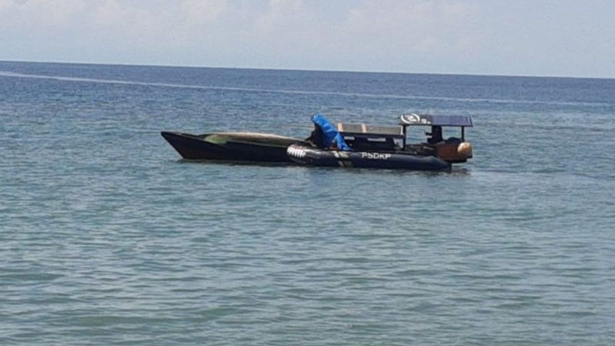 MPA تفشل في تفجير الأسماك على شاطئ Luwuk Banggai