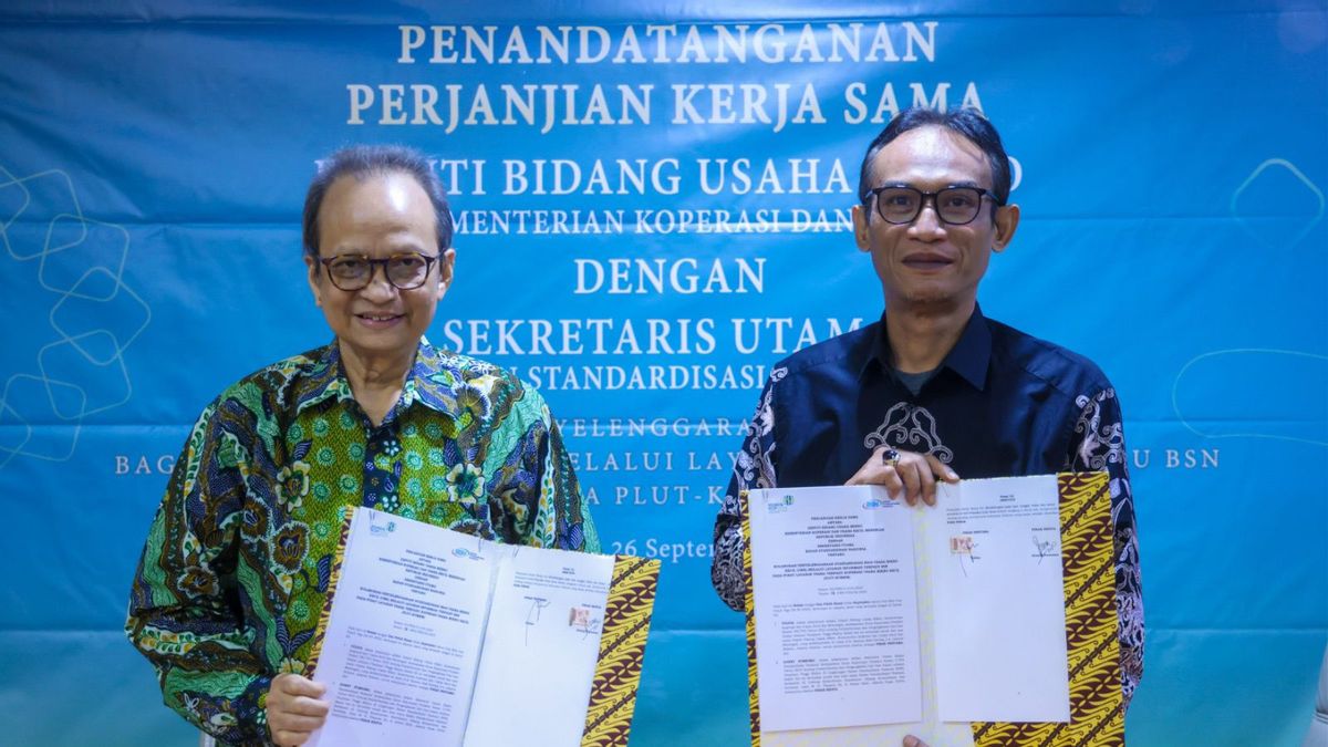 Kemenkop UKM Gandeng BSN For Standardization For UMK