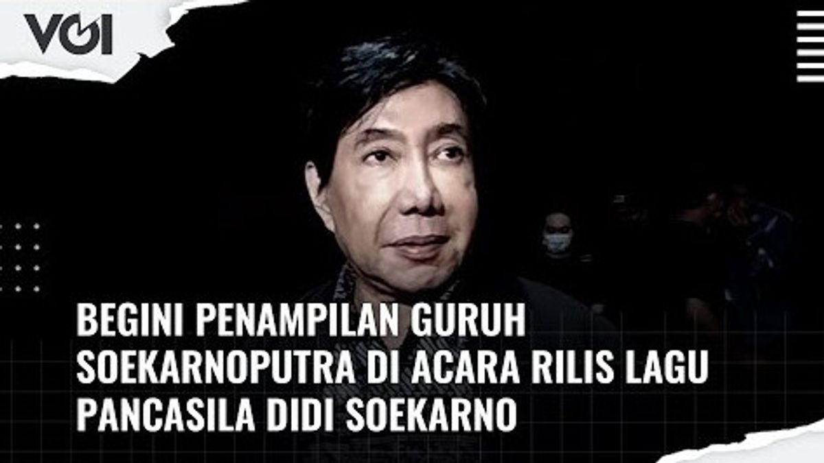 VIDEO: This Is How Guruh Soekarnoputra Performed At Didi Soekarno's Pancasila Song Release