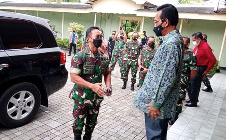 Panglima TNI Jenderal Andika Perkasa Mengaku Dapat Banyak Ilmu dari Sultan HB X