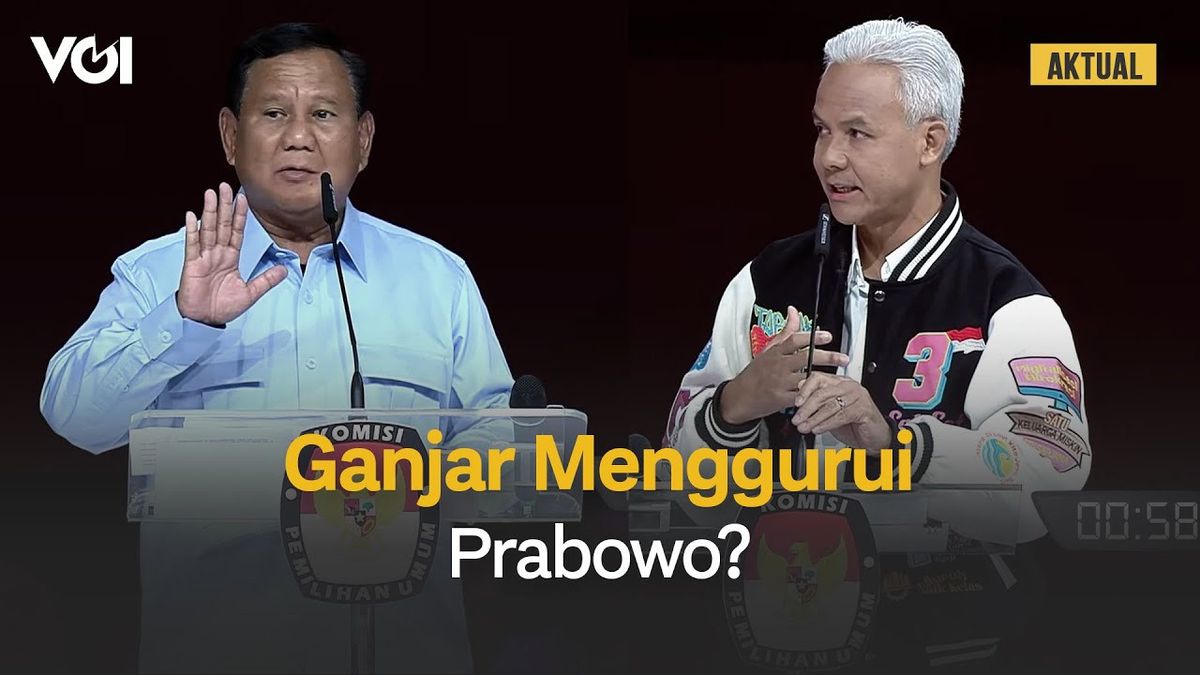 VIDEO: Question And Answer Session, Ganjar Takes Care Of Prabowo About Stunting?