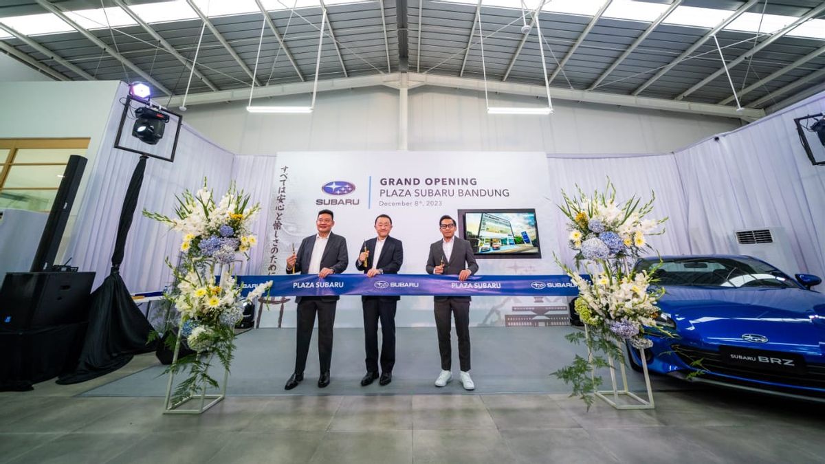Subaru développe son réseau de concessionnaires en Indonésie, maintenant présent à Bandung