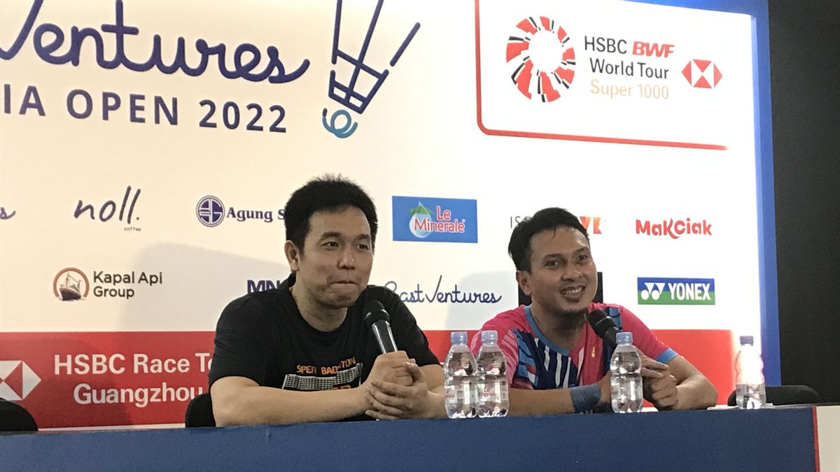 Knocked Out In The First Round Of The Indonesia Open 2022, Ahsan / Hendra Admit Many Mistakes And The Opponent Looks Good