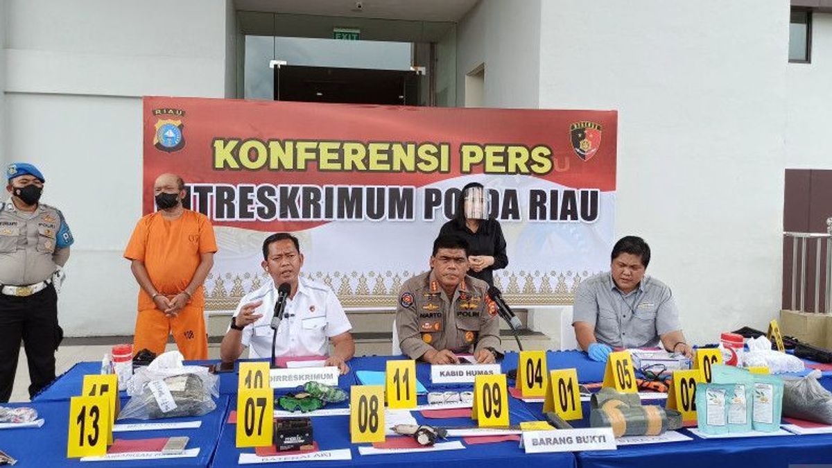 Perakit Bom Pipa di Inhu Riau Tak Terkait Jaringan Teroris, Motifnya Ingin Balas Dendam karena Sakit Hati Dibilang Gila