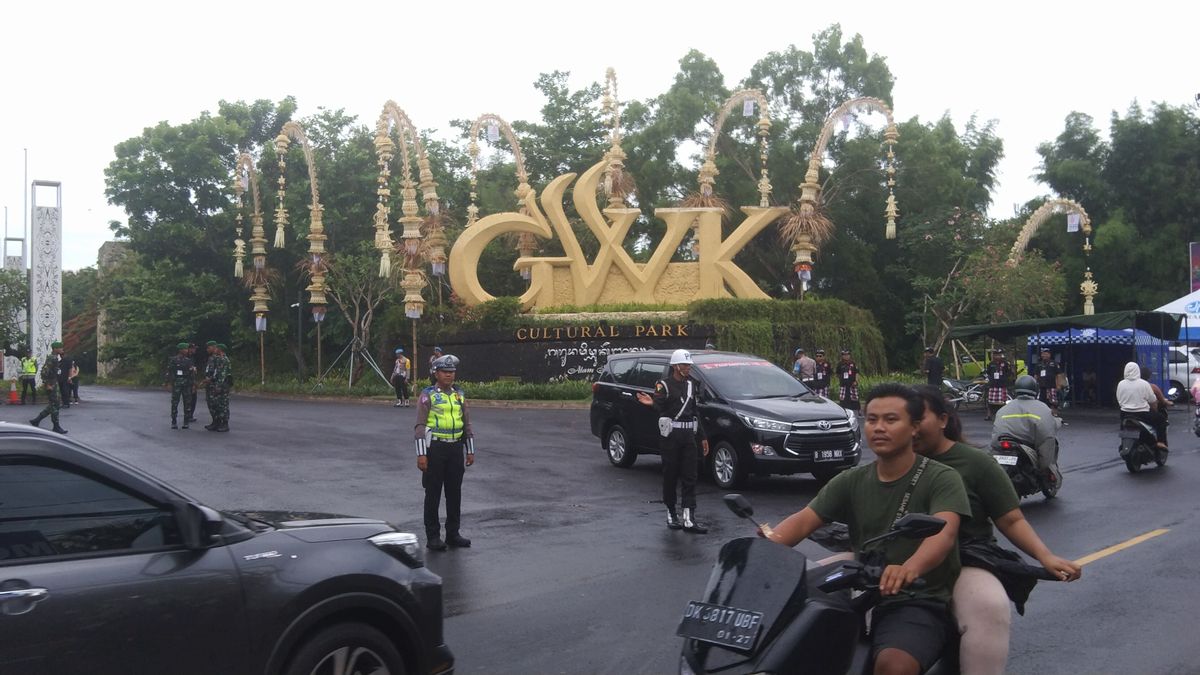 Jelang Gala Dinner Pemimpin G20, Pintu Masuk GWK Dijaga Ketat