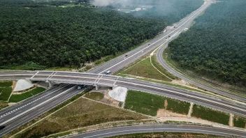 修复2个Trans Sumatra收费公路堤坝，目标在Lebaran旅行者使用之前完成2022