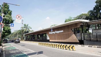 振兴完成,Transjakarta Simpang Ragunan巴士站和和平站再次运营