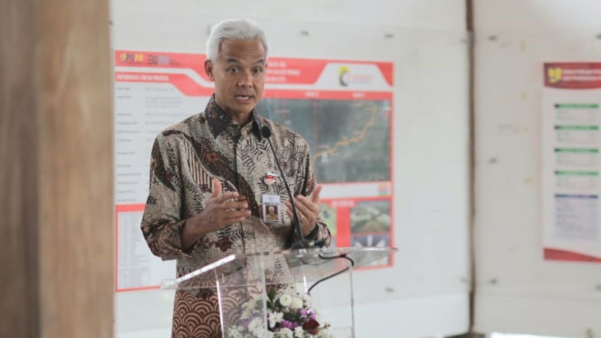 Ganjar Pranowo Encourages The Utilization Of National Strategic Projects For Central Java's Economic Growth