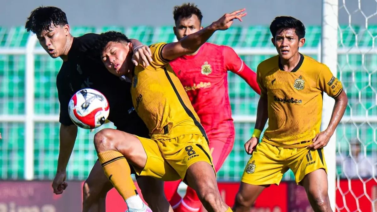 2025/2026 Super League Results: Bhayangkara Vs Persita Ends 1-1
