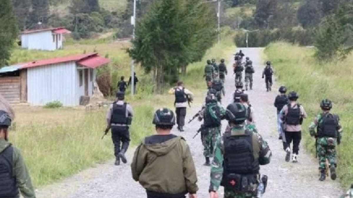 TNI-Polri Shooting Contact With KKB Papua Again Happens In Kiwirok