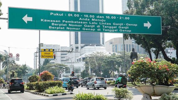 Odd-Even In Jakarta Continues To Be Expanded To 26 Locations