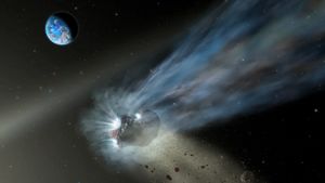 Komet Iblis Kembali Meledak dan Munculkan ‘Tanduk’ Saat Halloween