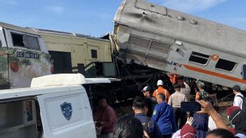 Les dernières données sur la collision avec le train de Turangga avec le train local de Bandung: 3 morts, 23 blessés