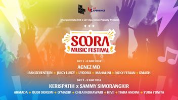 SOORA音乐节2024在Lineup上宣布Mahalini到D'Masiv正式增加日