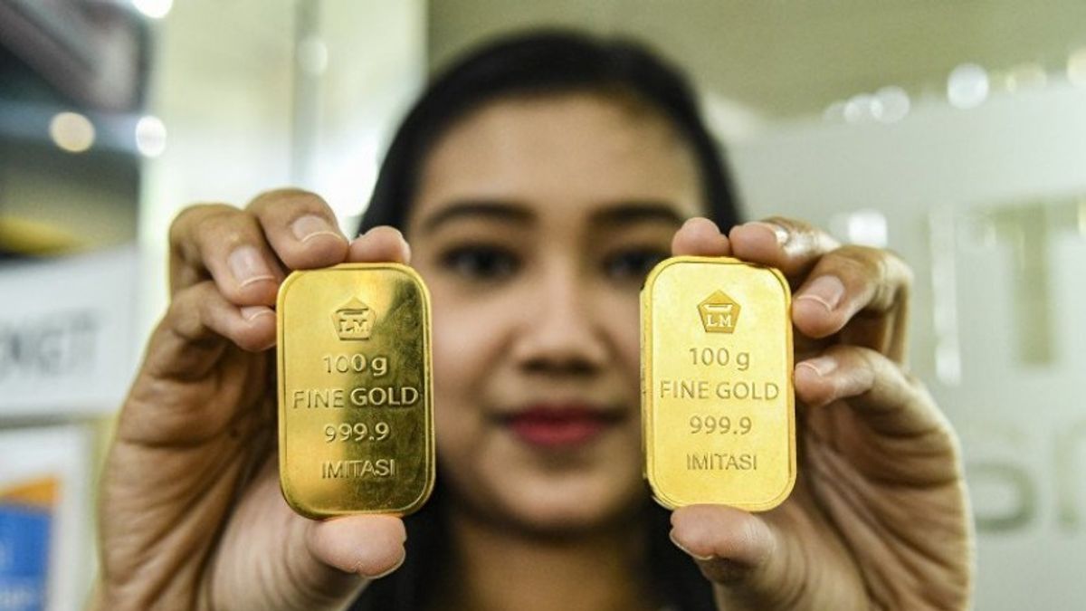 Up Thin, Antam's Gold Price Breaks Again's Record At IDR 1,396,000 Per Gram