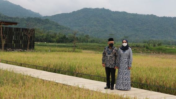 Ma'ruf Amin Kagumi Kawasan Bukit Menoreh DIY