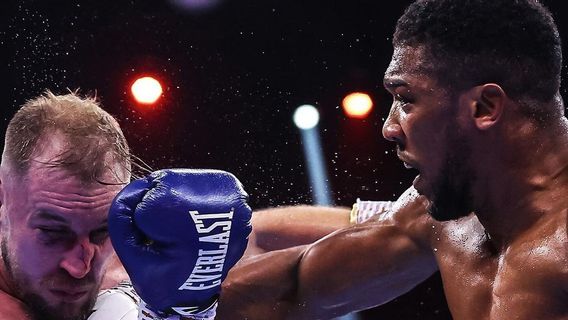 Anthony Joshua Stop Otto Wallin Only Five Rounds