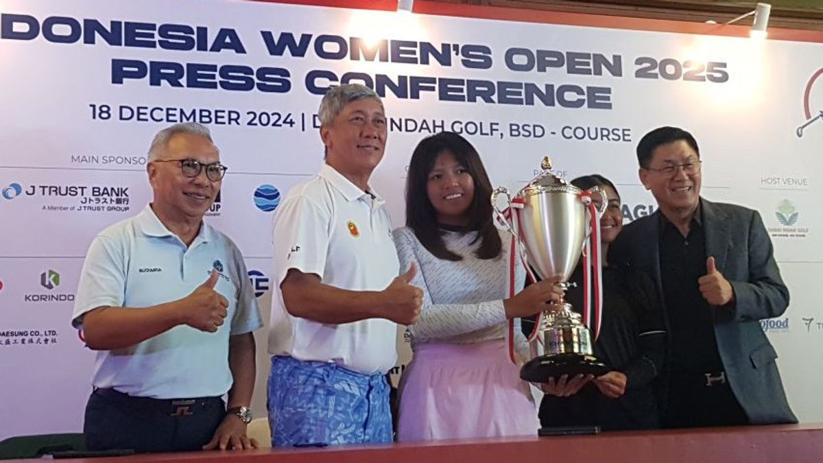 A Total Of 26 Indonesian Women's Golfers Appear At The Indonesia Women's Open 2025